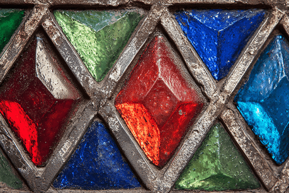 Download Textured Gemstone Diamond Stained Glass - Premium Resources