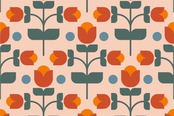 Download Seamless Flower Damask Surface Pattern - Surface pattern Collection