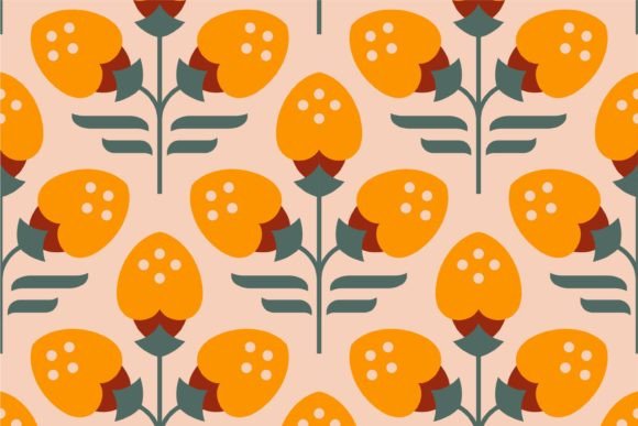Download Seamless Flower Damask Surface Pattern - Surface pattern Collection